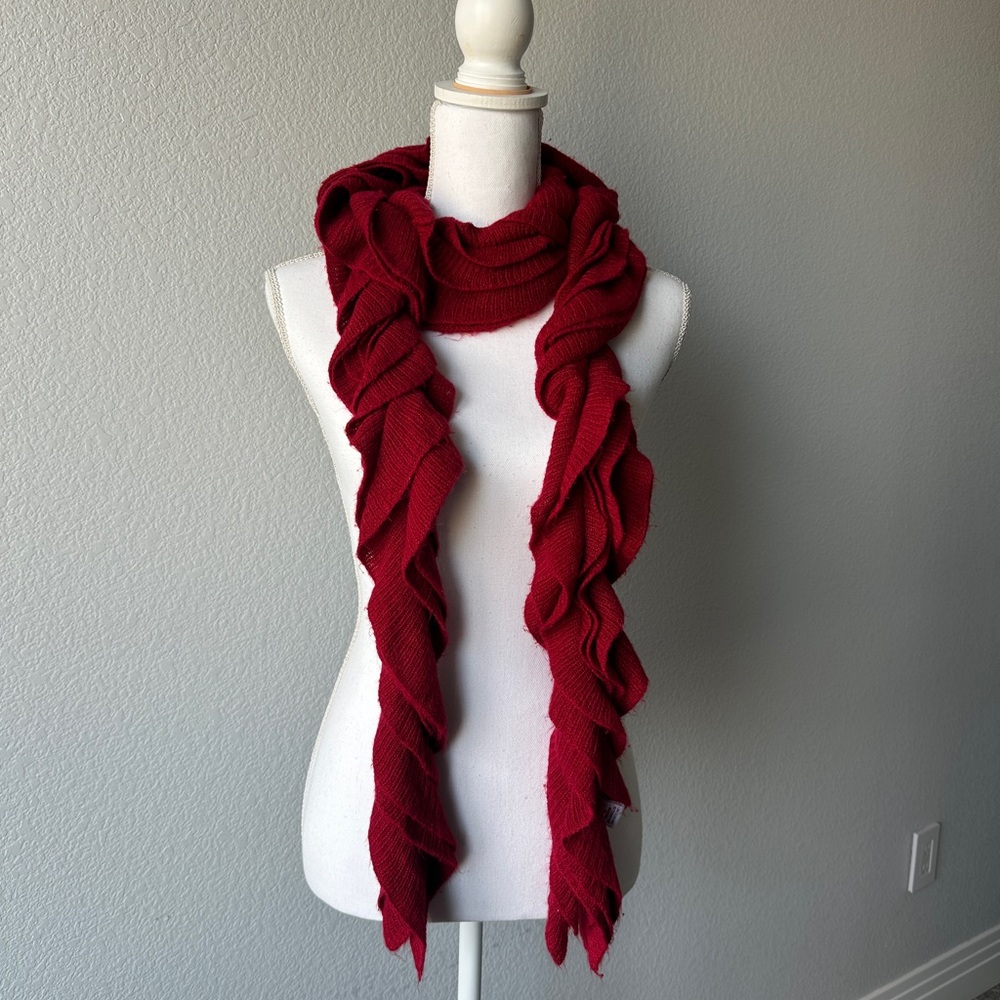 BCBG Ruffled Scarf - Picture 2 of 5